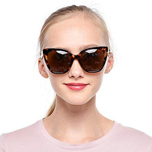 Load image into Gallery viewer, SOOLALA Designer Bifocal Reading Glasses Cat Eye Sunglasses Readers, Leopard, 1.5
