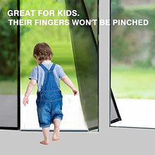Load image into Gallery viewer, Magnetic Screen Door Fiberglass Mesh Screen Door with Magnets, Screen for Sliding Glass Door French Door Patio Door, Full Frame Hook &amp; Loop, Hands Free, Pet Friendly (36"x82")
