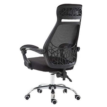 Load image into Gallery viewer, ErYao Ergonomic Office Chair, Adjustable Headrest Mesh Office Chair Office Desk Chair Computer Task Chair Swivel Lumbar Support Desk, Computer Ergonomic Mesh Chair with Armrest (Black)
