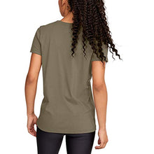Load image into Gallery viewer, Under Armour Women's Tac Cotton T-Shirt , Federal Tan (499)/Federal Tan , X-Large
