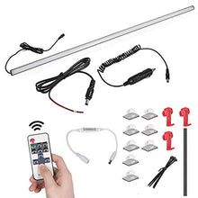 Load image into Gallery viewer, LE-JX Led Rear Glass Lift Gate Dome Light Bar for Wrangler 2007-2018 - JK JKU, 2018-2020 JL JLU, 1997–2006 TJ Rear Cargo Tailgate Light Led Liftgate Dome Light Bar,Lighting Adjustable with Remote
