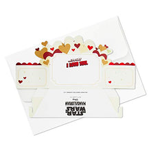 Load image into Gallery viewer, Hallmark Paper Wonder Star Wars Baby Yoda Pop Up Valentines Day Card, Love Card, Anniversary Card (Reaching Out)
