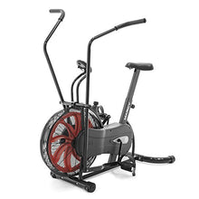 Load image into Gallery viewer, Marcy Fan Exercise Bike with Air Resistance System – Red and Black – NS-1000
