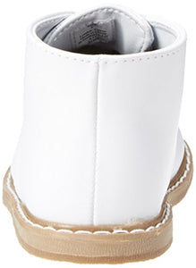 Baby Deer High Top Leather First Walker (Infant/Toddler),White,4 M US Toddler