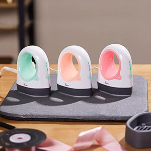 PowerPress Mini Heat Press Machine Easy for T-Shirts, Shoes, Hats, and Small Vinyl Projects (Coral)