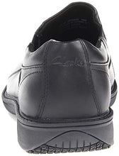 Load image into Gallery viewer, Clarks Men's Wader Twin Non-Slip Loafer, Black Leather, 10 Medium
