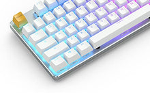 Load image into Gallery viewer, Gaming Keyboard and Mouse Combo - Glorious GMMK 87% Percent Backlit RGB TKL Mechanical Keyboard (White Ice) + Model O Wireless Gaming RGB Matte White Mouse
