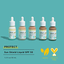Load image into Gallery viewer, MyChelle Dermaceuticals Sun Shield Liquid SPF 50 Light/Medium, 1 Fl Oz
