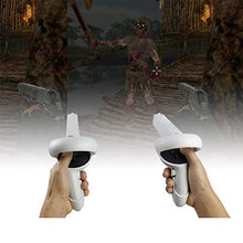 Load image into Gallery viewer, SINWEVR VR Controller Gun Case Compatible for Meta/Oculus Quest 2 Touch Controller Grips, Accessories for FPS Gaming, VR Pistol Handle Enhanced VR Shooting Game Experience (WHITE)
