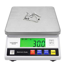 Load image into Gallery viewer, CGOLDENWALL High Precision Scale 10kg 0.1g Digital Accurate Electronic Balance Lab Scale Laboratory Industrial Scale Weighing and Counting Scale Scientific Scale CE 0.1g (10kg, 0.1g)
