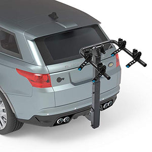 LITE-WAY 2-Bike Bicycle Hitch Mount Carrier Rack - Heavy Duty Bicycle Carrier Fit Most Sedans, Hatchbacks, Minivans, SUV (2 Inch Receiver)