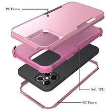 Load image into Gallery viewer, Ezavan Designed for iPhone 12 Pro Max Phone Case, [Military Grade Drop Tested] Heavy-Duty Shockproof Tough Rugged Protective Cover Case for iPhone 12 Pro Max 6.7 Inch 2020 Release (Pink)

