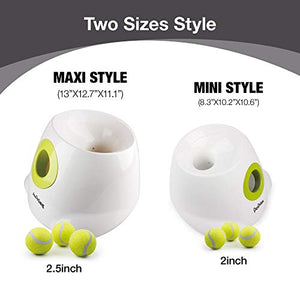 Dog Interactive Toy Automatic Dog Ball Launcher Pet Ball Thrower Dog Fetch Toy Include 3 PCS 2.5''Tennis Ball