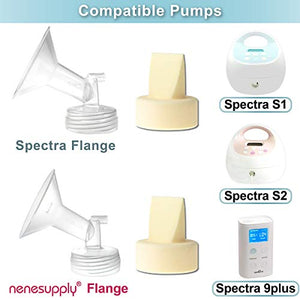 Nenesupply Duckbill Valves Compatible with Spectra S1 Accessories Spectra S2 9 Plus Breast Pump Not Original Spectra Pump Parts Not Original Spectra S2 Accesssories Replace Spectra Valves
