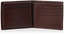 Load image into Gallery viewer, Timberland Men's Leather Wallet with Attached Flip Pocket, Brown (Sportz), One Size
