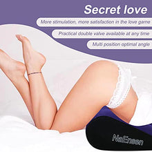 Load image into Gallery viewer, NaEnsen Sex Toys Pillow Position Cushion Triangle Inflatable Ramp Furniture Couples Toy Positioning for Deeper Position Support Pillow Men Women for Couples
