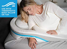 Load image into Gallery viewer, MedCline Shoulder Relief Wedge and Body Pillow System, One Size, Right or Left Side Sleeping Comfort, Medical Grade, Removable Cover
