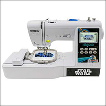 Load image into Gallery viewer, Brother Sewing and Embroidery Machine, 4 Star Wars Faceplates, 10 Downloadable Star Wars Designs, 80 Designs, 103 Built-In Stitches, 4" x 4" Hoop Area, 3.2" Touchscreen, 7 Included Feet
