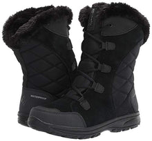 Load image into Gallery viewer, Columbia womens Ice Maiden Ii Snow Boot, Black, Columbia Grey, 12 US
