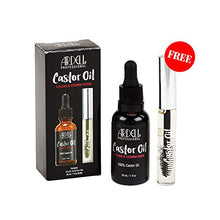 Load image into Gallery viewer, Ardell 100% Pure Castor Oil Eyelash Growth Enhancer &amp; Brow Serum Kit, Hexane Free 1 Oz. Bottle, with FREE 0.33 Oz. Travel size
