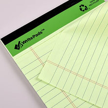 Load image into Gallery viewer, KAISA Colored Legal Pad 15lb Recycled Paper Writing Pad, 5"x8" Legal Ruled 50 Sheets, Small 8pads, KSU-6887
