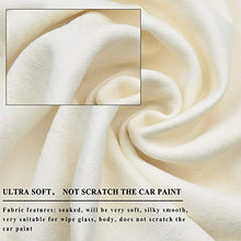 Load image into Gallery viewer, Autocare Natural Chamois Vehicle Cleaning Accessories,Leather Chamois Cloth Natural Shammy Drying Towel Dryer for Car Wash Care,Super Absorbent,2 Available Sizes(18x30inch&amp;24x35inch,2 Pack)
