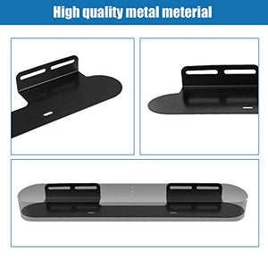 Soundbar Mount for Sonos Beam Wall Mount Bracket Compatible with Sonos Beam Sound Bar Mounts Mounting Bracket, Black