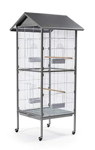 Prevue Pet Products Charming Aviary Large F035, Pearl Grey