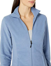 Load image into Gallery viewer, Amazon Essentials Women&#39;s Classic Fit Long-Sleeve Full-Zip Polar Soft Fleece Jacket, Cornflower Blue, Medium

