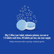 Load image into Gallery viewer, Bathroom Toilet Tank Cleaner 18 Tablets Strong Detergent Ability&amp;Kiisiiso Washing Machine Cleaner Descaler 20 Tablets
