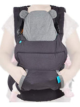 Load image into Gallery viewer, Infantino Cuddle Up Carrier - Ergonomic Bear-Themed, face-in Front Carry and Back Carry, with Removable Character Hood, for Infants and Toddlers, 12-40 lbs
