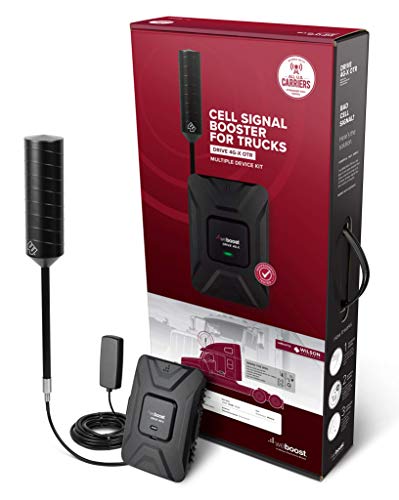weBoost Drive 4G-X OTR (470210) Truck Cell Phone Signal Booster | U.S. Company | All U.S. Carriers - Verizon, AT&T, T-Mobile, Sprint & More | FCC Approved