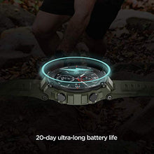 Load image into Gallery viewer, Amazfit T-Rex Smart Watch with GPS, Military Outdoor Sports Watch for Men,20-Day Battery Life, 1.3'' AMOLED Display,5 ATM Water Resistant, 14-Sports Modes, Heart Rate Sleep Monitor, Army Green
