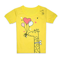 Load image into Gallery viewer, Tkala Fashion Pajamas for Girls Short Set Pjs 100% Cotton Kids Summer Outfits 1-12 Years Children Sleepwear
