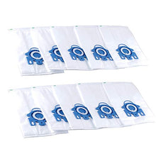 Load image into Gallery viewer, Poweka Vacuum Bags for Miele Compact C1, C2, Complete C1, C2, C3 Vacuums Fit S400i-S456i, S600-S658, S800-S858 &amp; S5000-S5999 Replace 10123210, 9917730, 7189520 3D Efficiency GN Canister Bag
