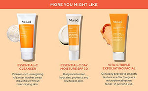 Murad Environmental Shield Vita-C Glycolic Brightening Serum - Vitamin C Face Serum - Gold Stabilized Vitamin C Serum for Face with Glycolic Acid - Skin Brightening Serum for Face, 1.0 Fl Oz…