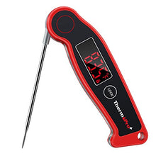 Load image into Gallery viewer, ThermoPro TP19 Waterproof Digital Meat Thermometer for Grilling with Ambidextrous Backlit &amp; Thermocouple Instant Read Thermometer Kitchen Cooking Food Thermometer for Candy Water Oil BBQ Grill Smoker

