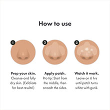 Load image into Gallery viewer, Mighty Patch Nose from Hero Cosmetics - XL Hydrocolloid Patches for Nose Pores, Pimples, Zits and Oil - Dermatologist-Approved Overnight Pore Strips to Absorb Acne Nose Gunk (10 count)
