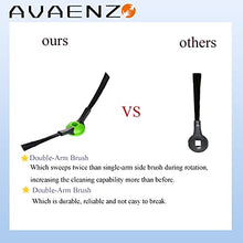 Load image into Gallery viewer, Avaenzo Side Sweeping Dual Brush Replacement Parts Compatible with Shark IQ AI EZ Robot R101AE (RV1001AE),AV2501AE RV2502AE AV2501S R101 (RV1001) RV1000 AV992 AV911S EZ Robot Vacuum Cleaner
