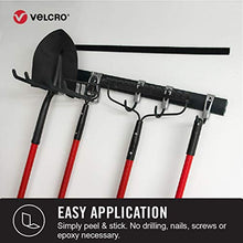 Load image into Gallery viewer, VELCRO Brand - Industrial Strength | Indoor &amp; Outdoor Use | Superior Holding Power on Smooth Surfaces | Size 4ft x 2in | Tape, Black - Pack of 1, (Model: 90593)
