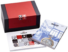 Load image into Gallery viewer, Tissot Men's PRC 200 Chronograph 316L Stainless Steel case Swiss Quartz Watch Strap, Grey, 19 (Model: T0554171104700)
