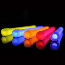 Load image into Gallery viewer, CampCo Humvee HMV-6BL10 6-Inch Weatherproof Lightstick with 8-Hour Glow Time, Blue, 10 Pack
