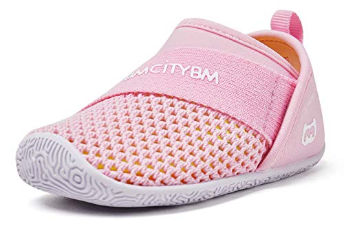 Baby Sneakers Girls Boys Mesh First Walkers Shoes 6 9 12 18 24 Months Pink Size 12-18 Months Infant