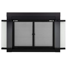 Load image into Gallery viewer, Pleasant Hearth AT-1001 1111 Fireplace Screen, Medium, Black
