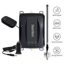 Load image into Gallery viewer, SuperBars Cell Phone Booster for Truck, Trailer Truck, RV, SUV, Vehicle, Van, Compatible All US Carriers- Verizon, AT&amp;T, Sprint, T-Mobile 2G 3G 4G LTE on All Cellular Devices Cell Signal Booster
