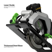 Load image into Gallery viewer, GALAX PRO 20V 4-1/2" Cordless Circular Saw with Laser Guide, Rip Guide, 2 PCS Blades, 3400RPM, Max Cutting Depth 1-11/16"(90°), 1-1/8"(45°)
