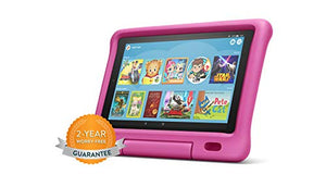 Fire HD 10 Kids Edition Tablet – 10.1” 1080p full HD display, 32 GB, Pink Kid-Proof Case