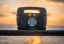 Load image into Gallery viewer, Kensun AC/DC Tire Inflator Portable Air Compressor Pump for Car 12V DC and Home 110V AC Swift Performance Inflator for Car, Bicycle, Motorcycle, Basketball and Others
