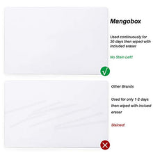 Load image into Gallery viewer, Magnetic Dry Erase Whiteboard Sticker Sheet Meal Planner Menu Reminder Board Wall Decal for Kitchen Refrigerator School with 4 Whiteboard Markers 1 Eraser Included (17X11 inches)
