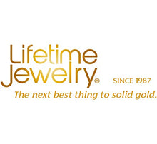 Load image into Gallery viewer, Lifetime Jewelry 7mm Rope Chain Necklace 24k Real Gold Plated for Men &amp; Women (White Gold, 20)
